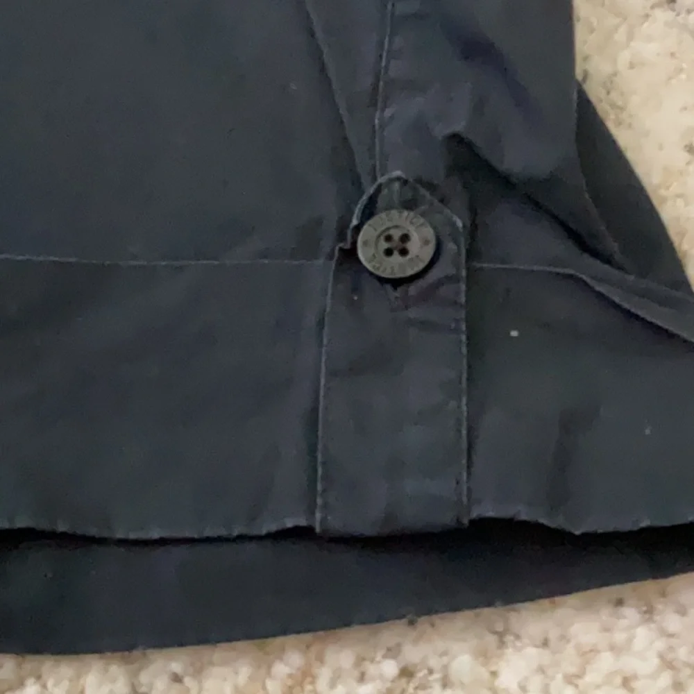 Justice Girls Black Bermuda Shorts, Size 14